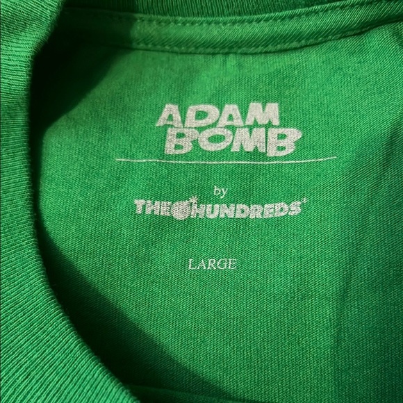 The Hundreds  Green Short Sleeve Tee - Picture 3 of 4